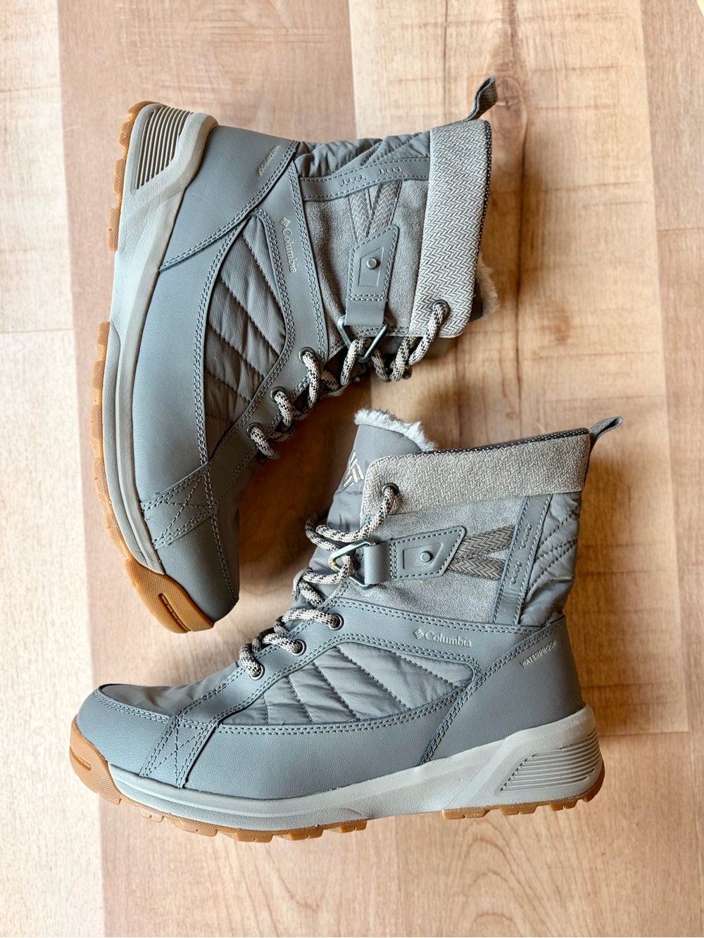 Columbia Women’s Meadows Shorty Omni-Heat Waterproof Boots Size 9.5